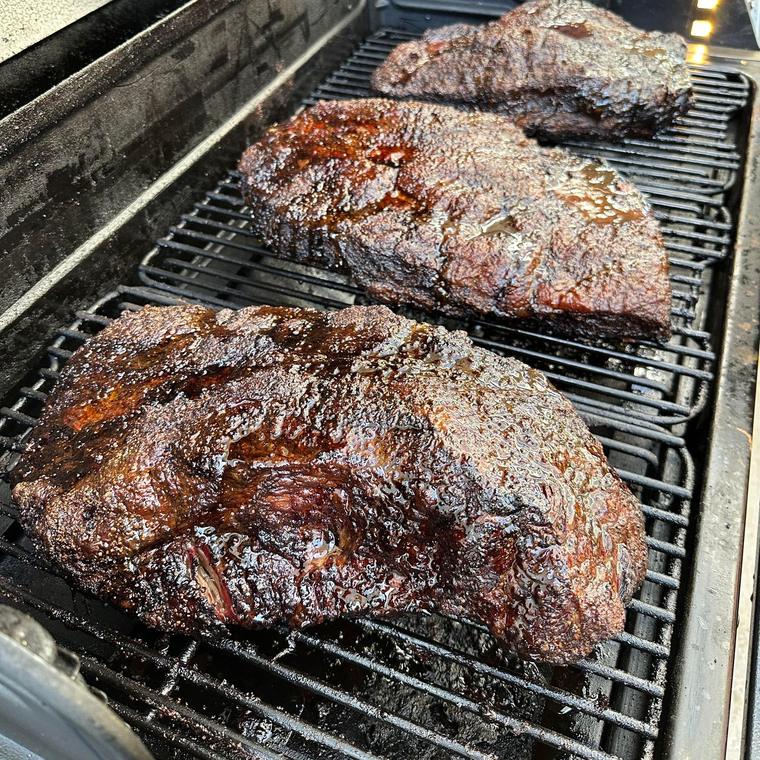 Brisket på smokeren