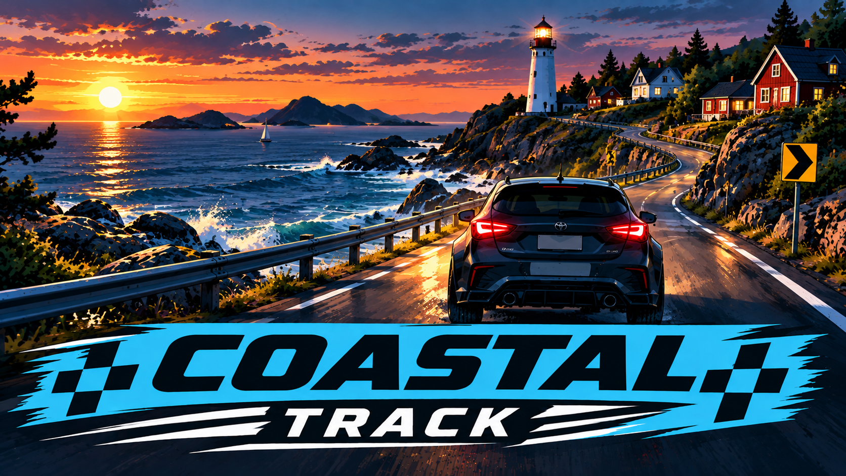Rally Arcade Coastal Track