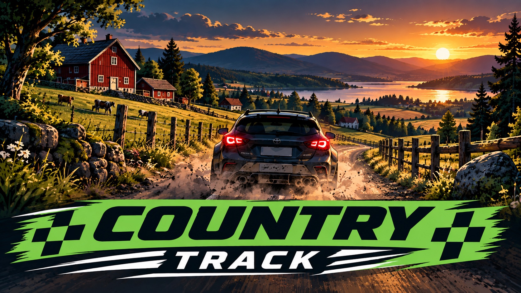 Rally Arcade Country Track