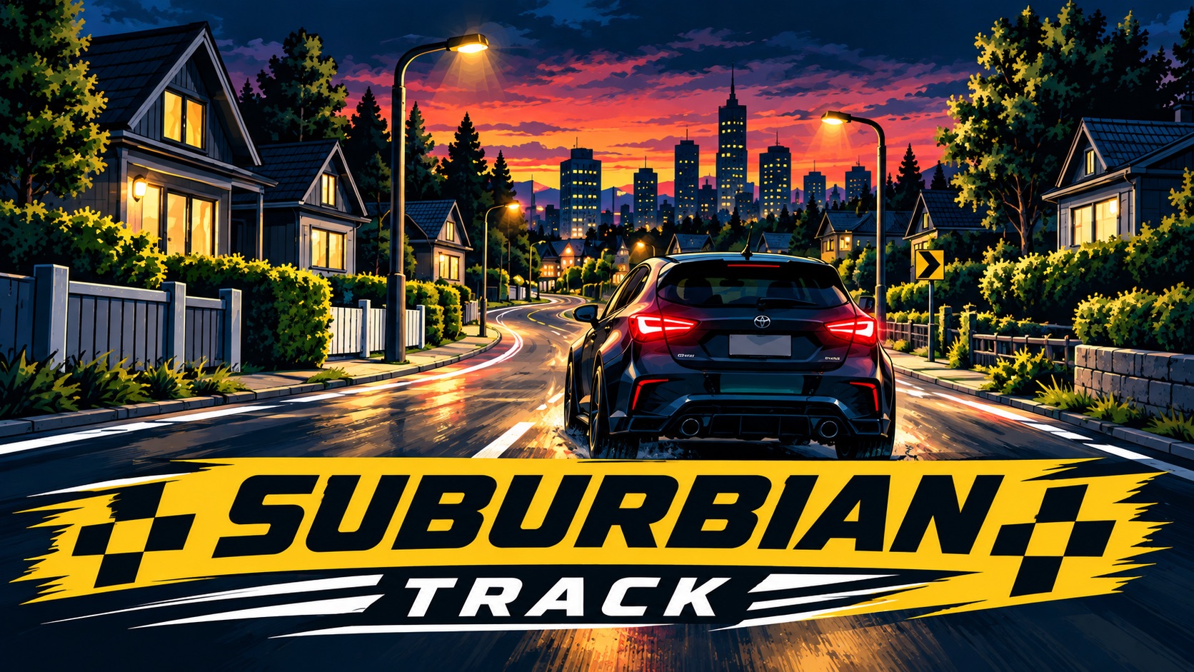 Rally Arcade Suburbian Track